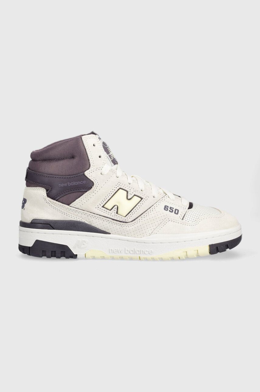 Tenisky New Balance BB650RVP biela farba