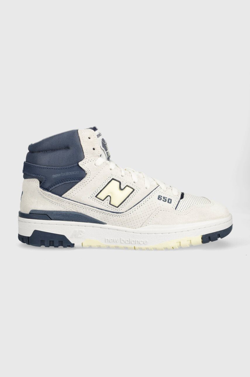 Tenisky New Balance BB650RVN biela farba