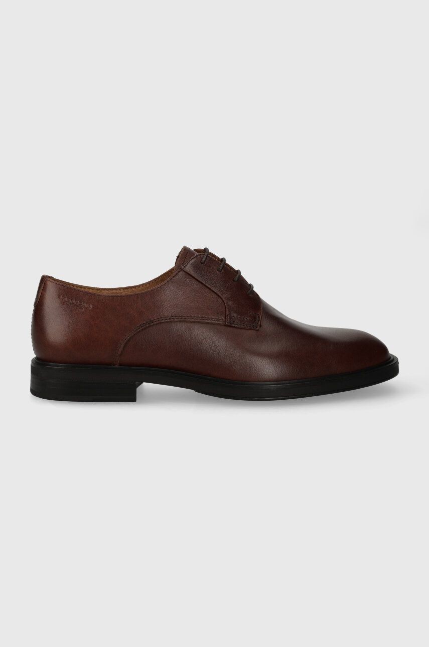 Kožené poltopánky Vagabond Shoemakers ANDREW pánske, hnedá farba, 5568.001.49