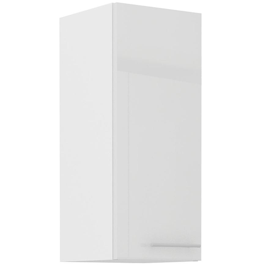 36ZL+SZAFKA KUCHENNA LARA 30G-72 1F MDF BIAŁY POŁYSK