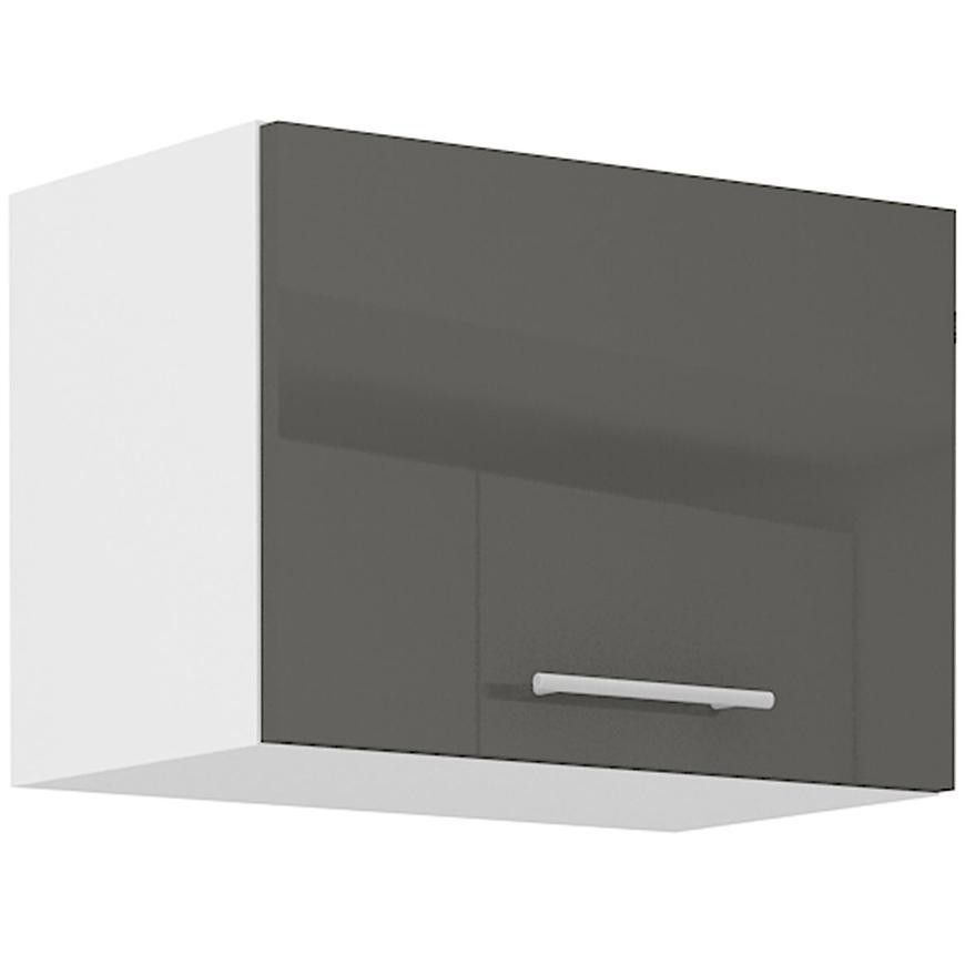 36ZL+SZAFKA KUCHENNA LARA 50GU-36 1F MDF SZARY POŁYSK