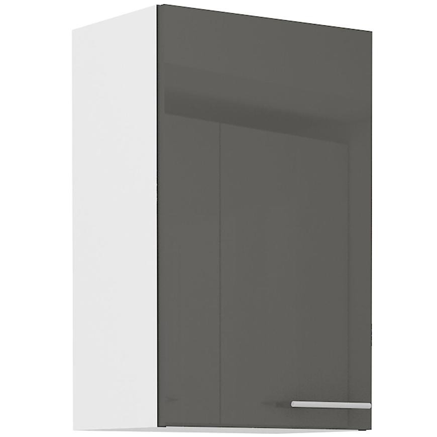 36ZL+SZAFKA KUCHENNA LARA 45G-72 1F MDF SZARY POŁYSK