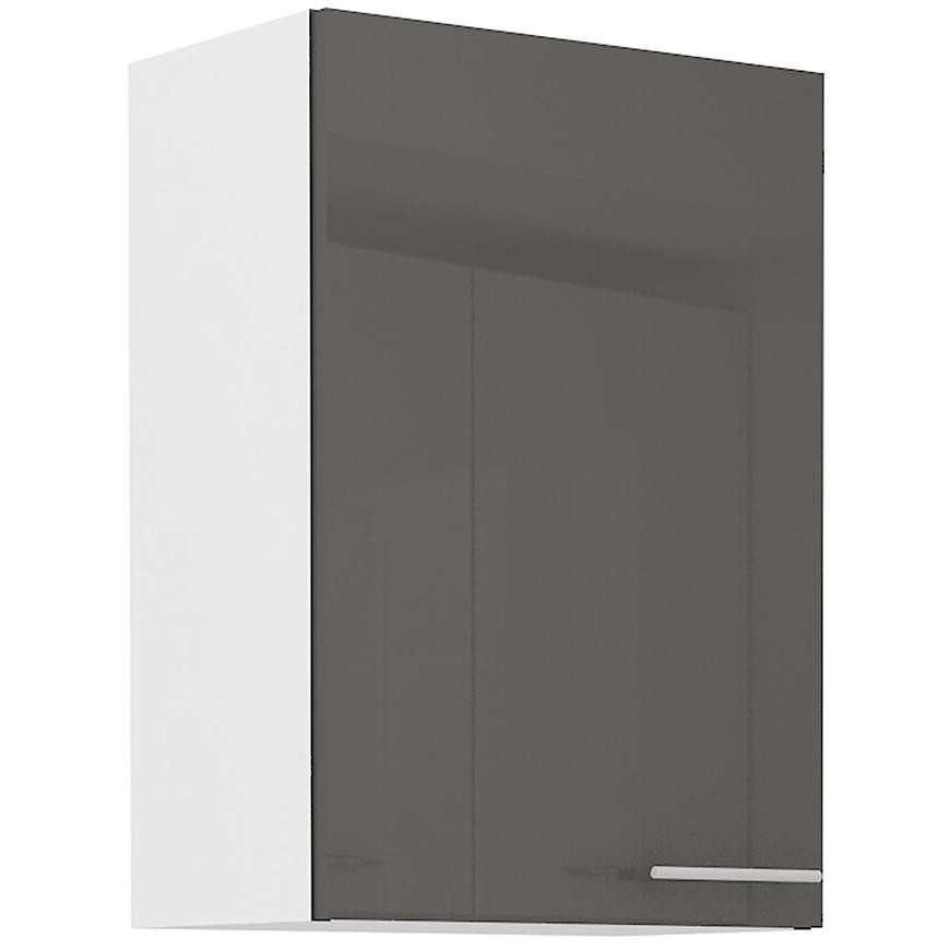 36ZL+SZAFKA KUCHENNA LARA 50G-72 1F MDF SZARY POŁYSK
