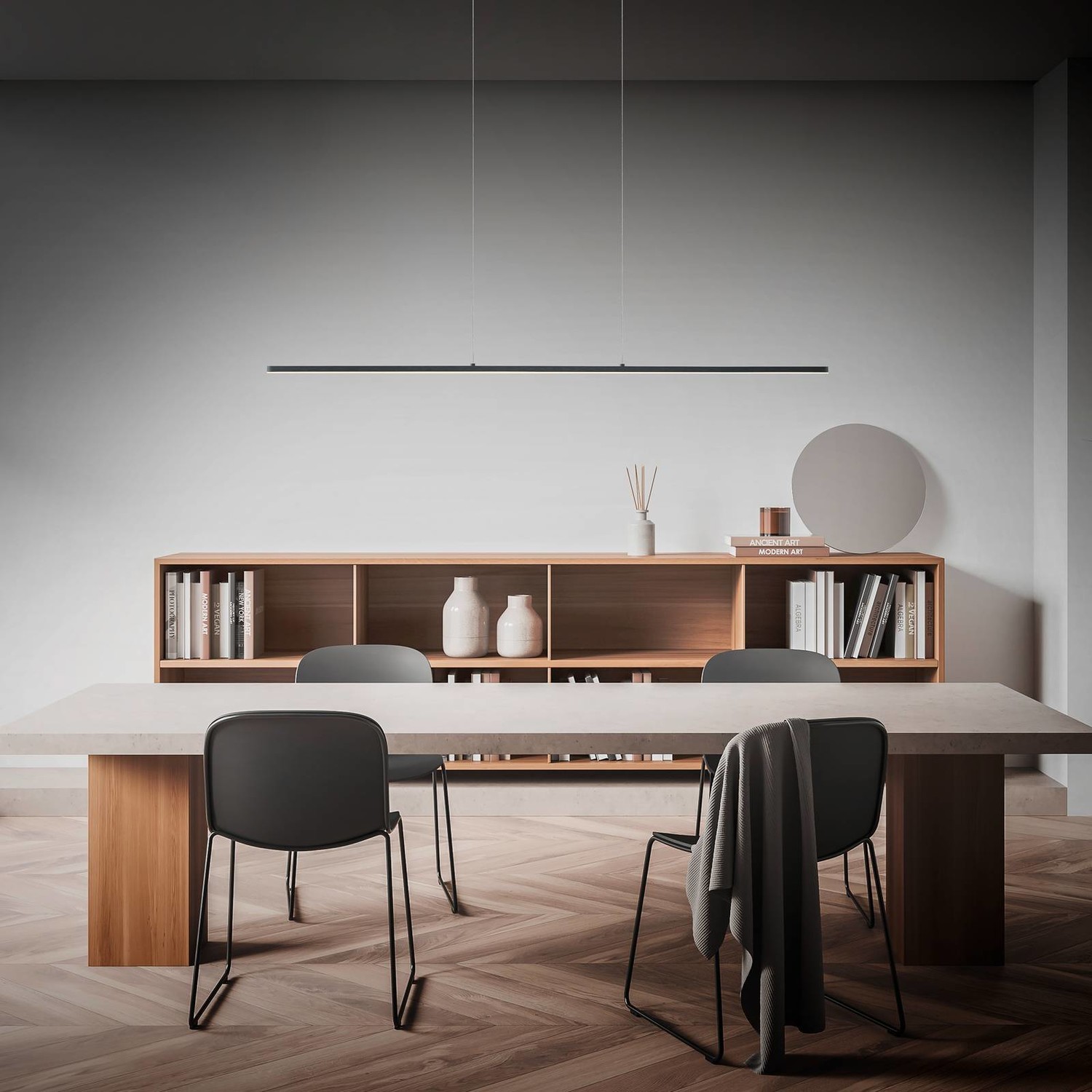 Rothfels Margita LED svietidlo čierna 118 cm