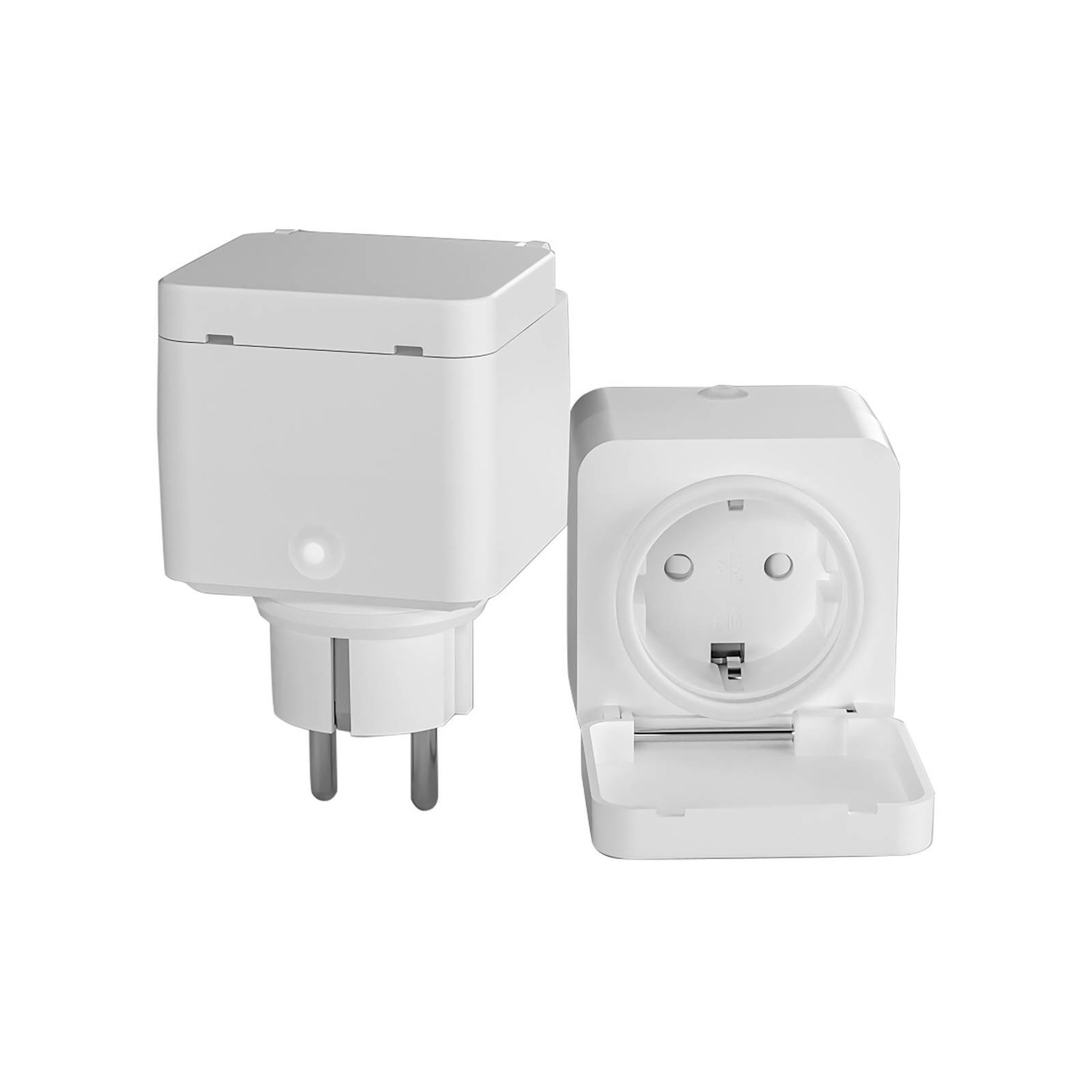 Prios Lykka Smart Plug EU WiFi Tuya s klapkou
