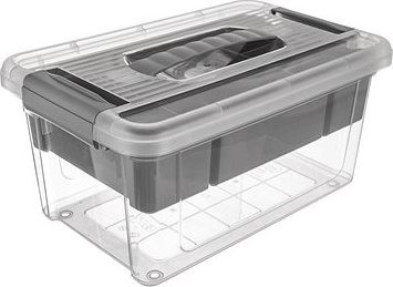ORION MULTI Stormax Box UH obdĺžnik 9 l + vklad sivý