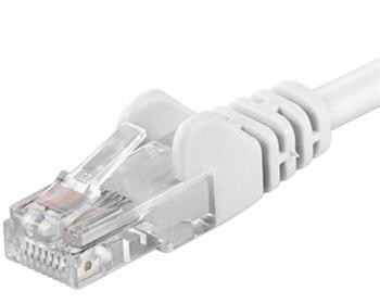 Patch kábel UTP RJ45-RJ45 level CAT6, 10m, biela