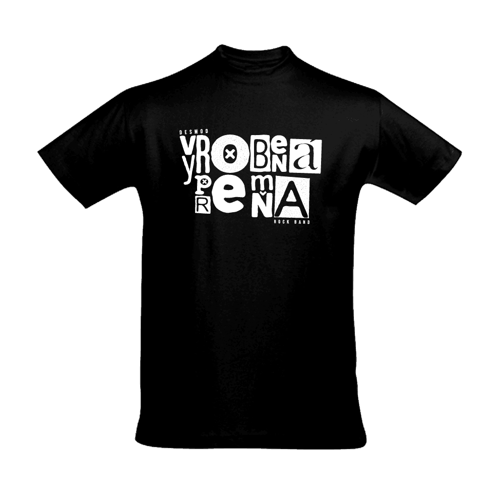 Desmod tričko Vyrobená pre mňa Čierna S
