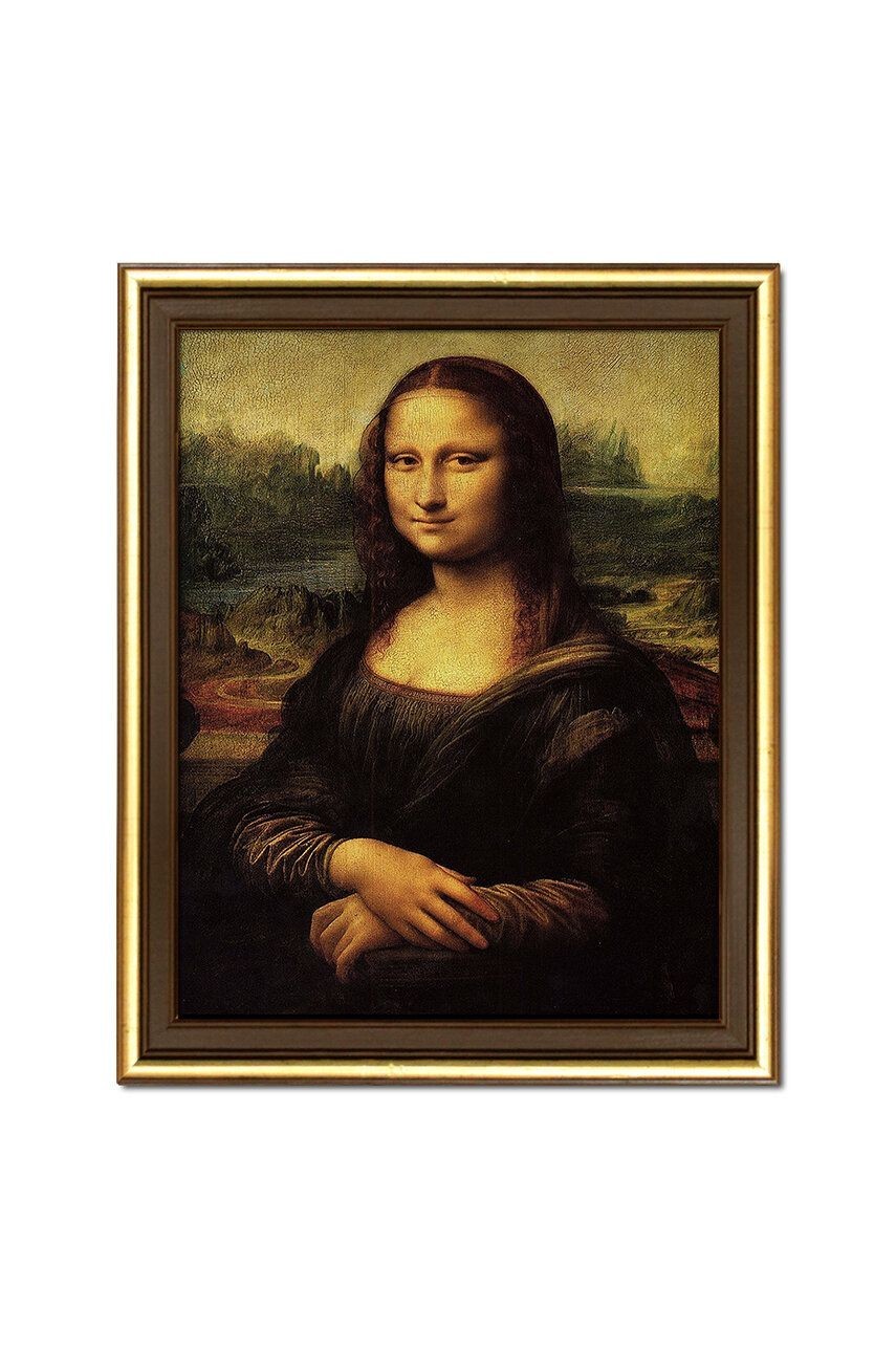 Reprodukcia Leonadro Da Vinci, Mona Lisa 24 x 29 cm