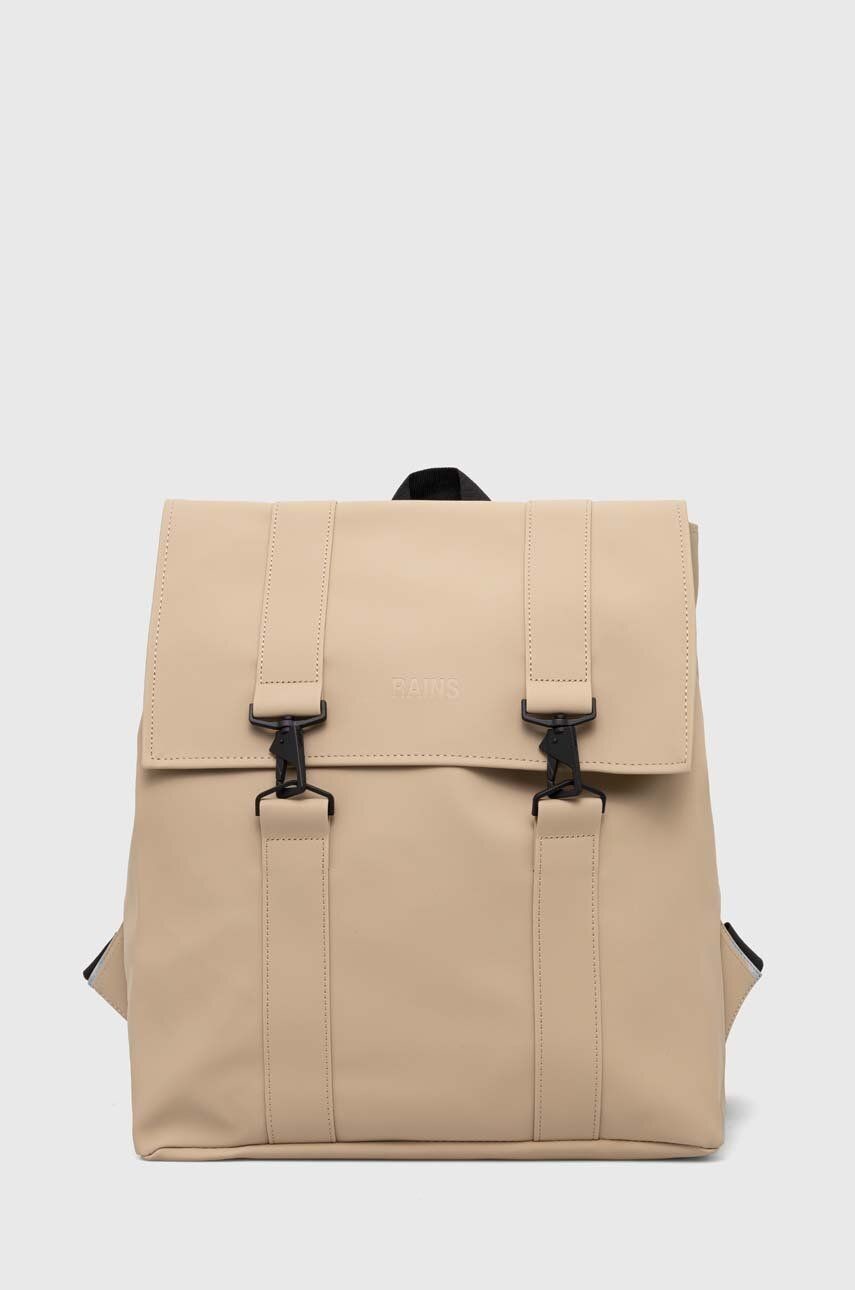 Ruksak Rains 13300 Backpacks béžová farba, veľký, jednofarebný