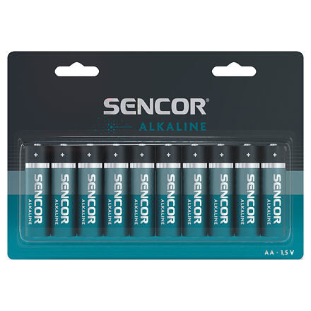 Sencor batéria SBA LR6 10BP AA Alkaline