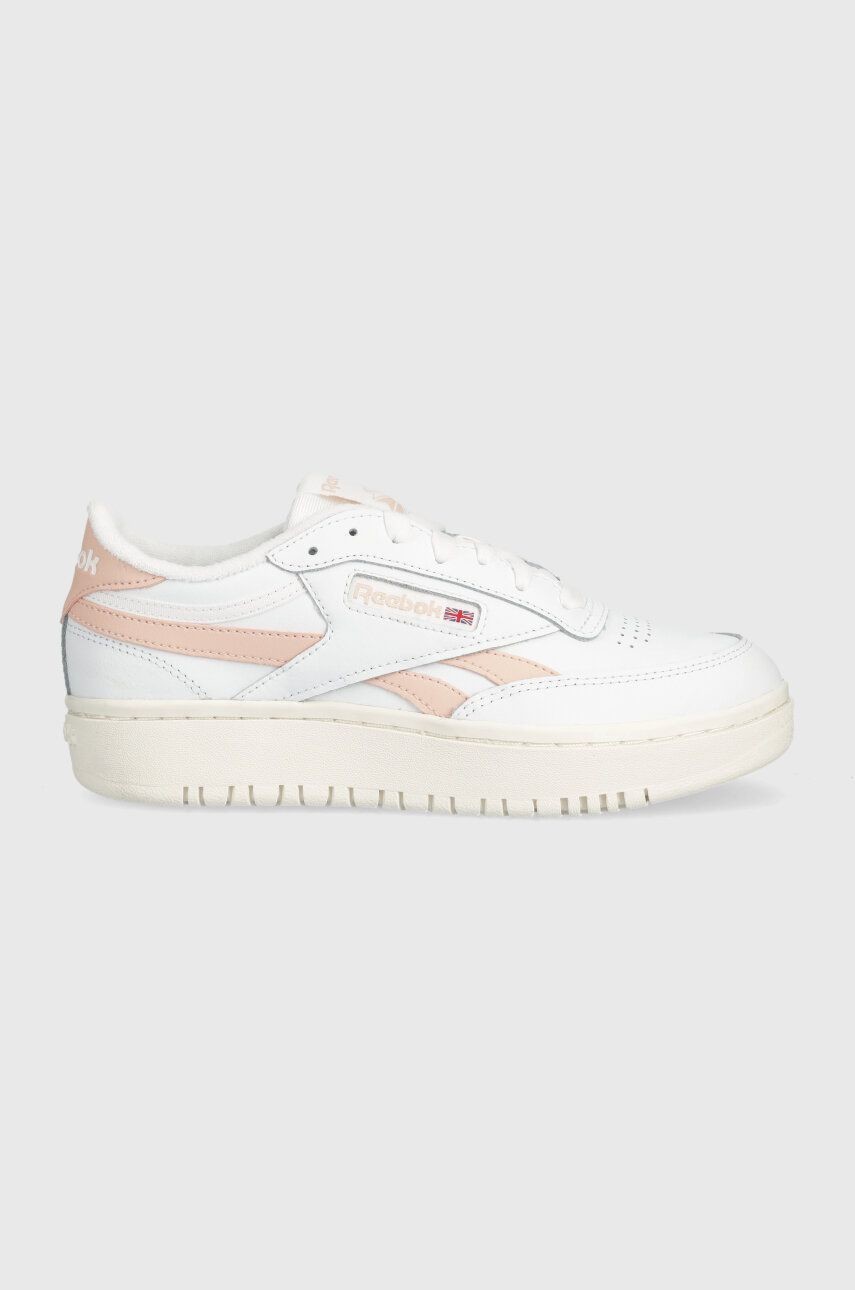 Tenisky Reebok Classic CLUB C biela farba