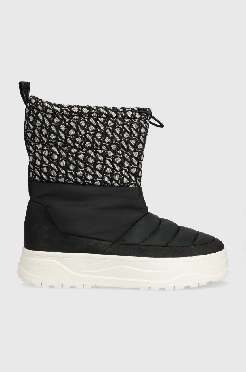 Snehule Pepe Jeans KORE ZET W čierna farba, PLS31504