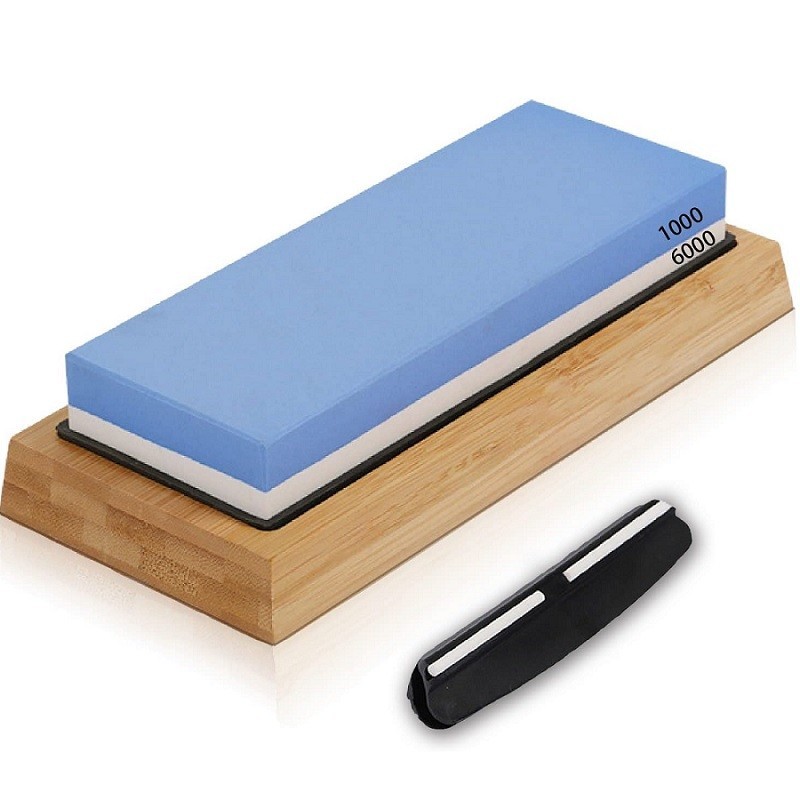 Sada na brúsenie kuchynských nožov Classic Modrá Biela