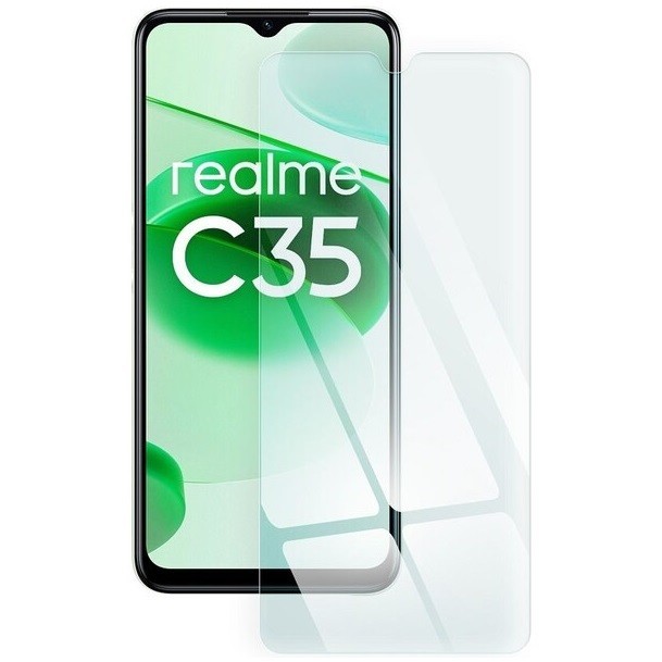 IZMAEL Temperované tvrdené sklo GOLD 9H pre Realme C35  KP27795