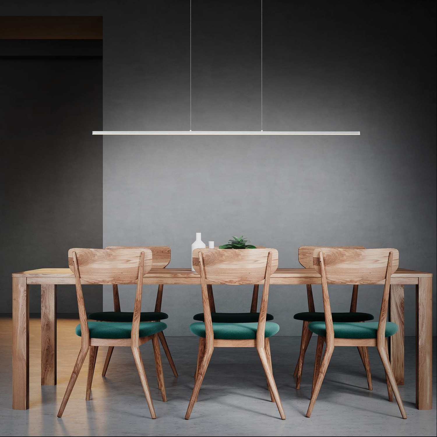 Rothfels Margita LED svietidlo, strieborná, 118 cm
