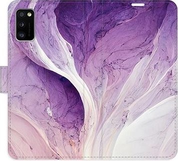 iSaprio flip puzdro Purple Paint pre Samsung Galaxy A41