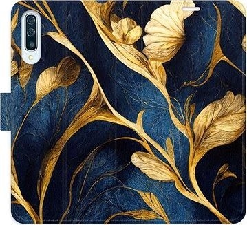 iSaprio flip puzdro GoldBlue na Samsung Galaxy A50