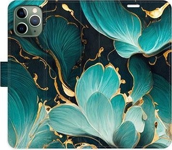 iSaprio flip puzdro Blue Flowers 02 na iPhone 11 Pro
