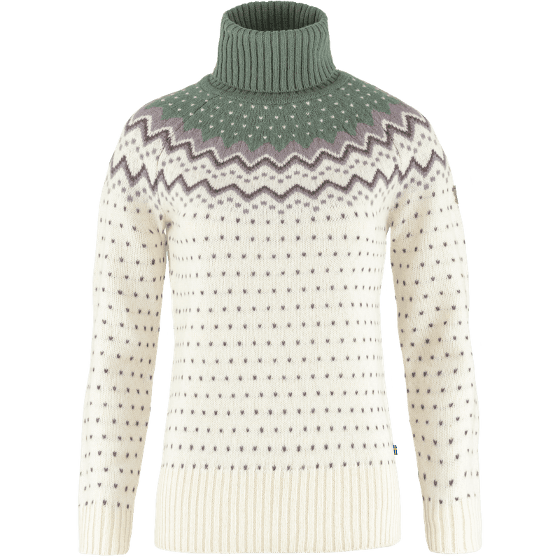 Dámsky vlnený rolák Fjällräven Övik Knit Roller Neck W