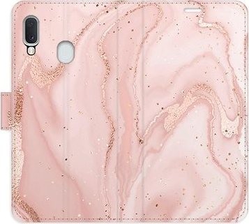 iSaprio flip puzdro RoseGold Marble na Samsung Galaxy A20e