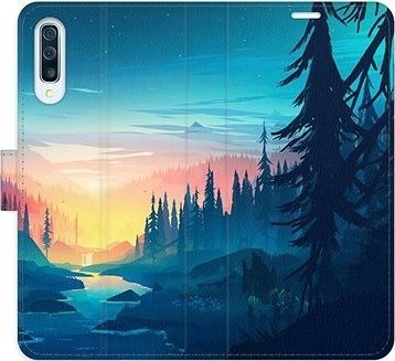 iSaprio flip puzdro Magical Landscape na Samsung Galaxy A50