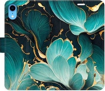 iSaprio flip puzdro Blue Flowers 02 na iPhone XR