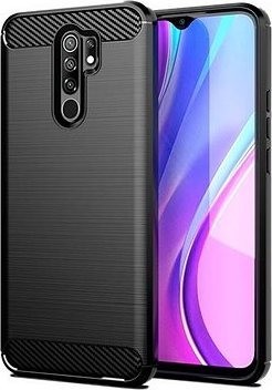 TopQ Xiaomi Redmi 9 silikón čierny 50954