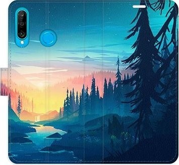 iSaprio flip puzdro Magical Landscape na Huawei P30 Lite