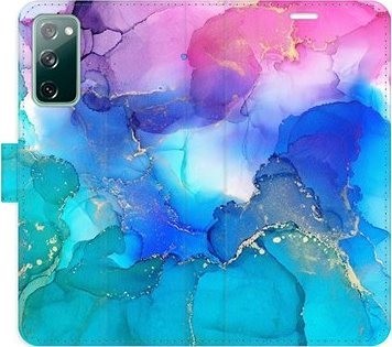 iSaprio flip puzdro BluePink Paint na Samsung Galaxy S20 FE