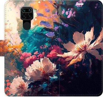 iSaprio flip puzdro Spring Flowers na Xiaomi Redmi Note 9