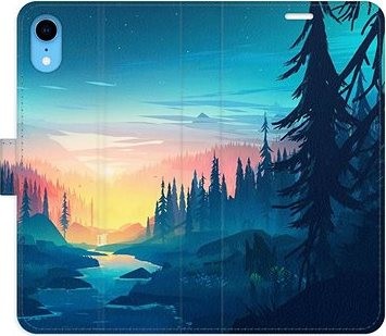 iSaprio flip puzdro Magical Landscape pre iPhone XR
