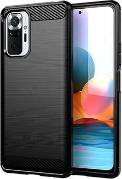 TopQ Xiaomi Redmi Note 10 Pro silikón čierny 58087