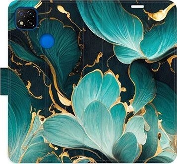 iSaprio flip puzdro Blue Flowers 02 na Xiaomi Redmi 9C