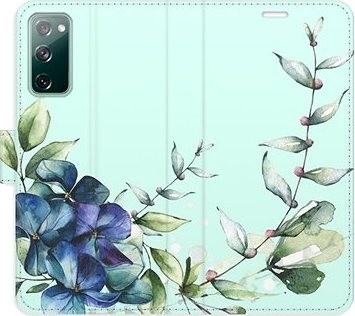 iSaprio flip puzdro Blue Flowers na Samsung Galaxy S20 FE