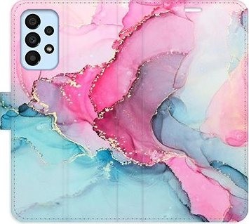 iSaprio flip puzdro PinkBlue Marble na Samsung Galaxy A33 5G
