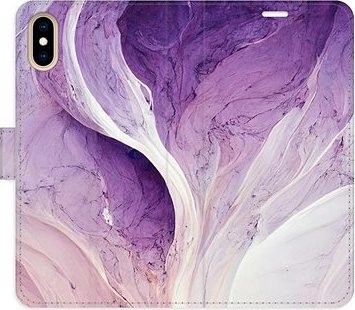 iSaprio flip puzdro Purple Paint pre iPhone X/XS