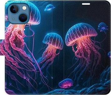 iSaprio flip puzdro Jellyfish na iPhone 13 mini