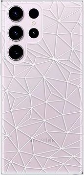 iSaprio Abstract Triangles 03 na white na Samsung Galaxy S23 Ultra