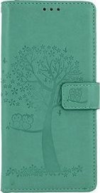 TopQ Xiaomi Redmi Note 8 Pro knížkový Zelený strom sovičky 45871