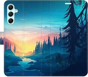iSaprio flip puzdro Magical Landscape pre Samsung Galaxy A34 5G