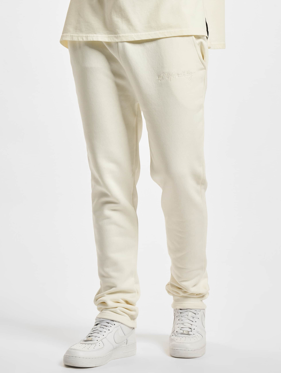 Left foot print Men white
