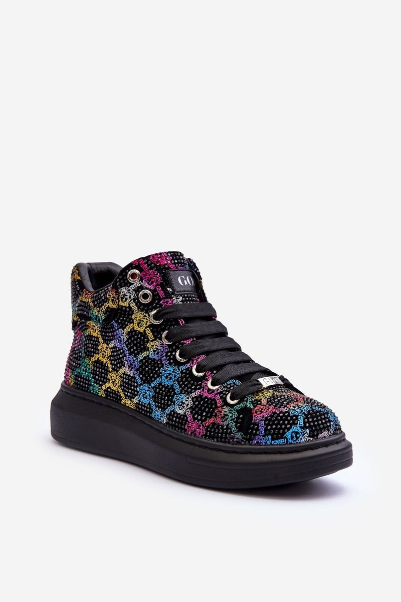 GOE platform sports shoes MM2N4009 black