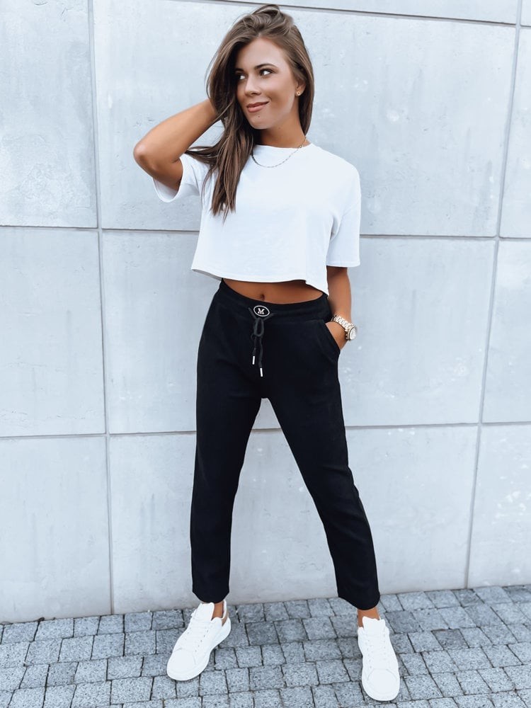STARLUXE women's sweatpants black Dstreet