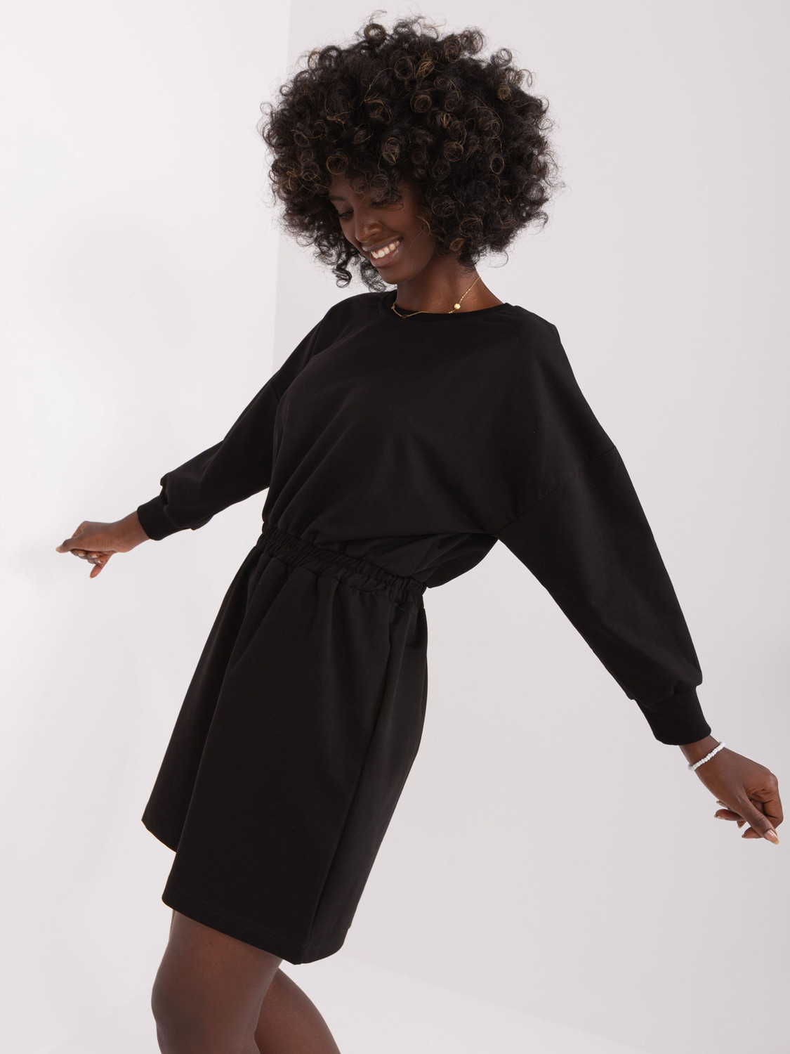 Black tracksuit with pockets