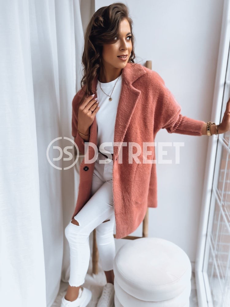 Lady's coat ala alpaca RITA II raspberry Dstreet