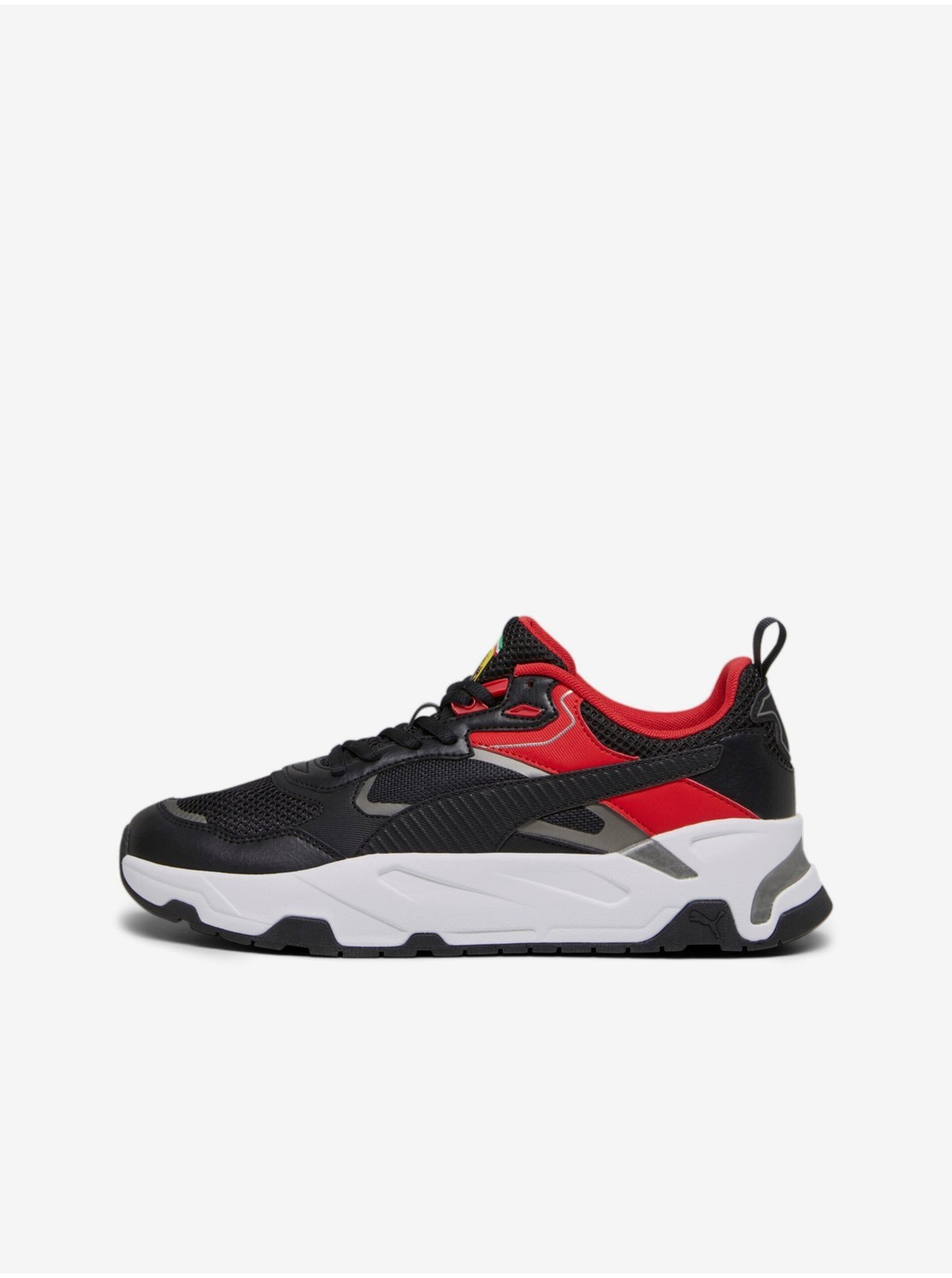 Black Men Sneakers Puma Ferrari Trinity - Men