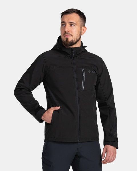 Men's softshell jacket KILPI RAVIO-M Black