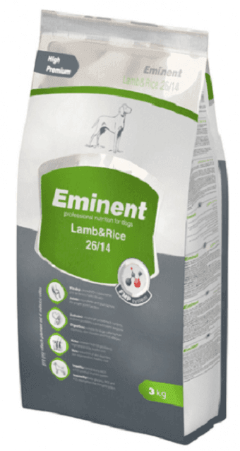 Eminent Dog Lamb & Rice hypoalergénne granule pre psy 3kg