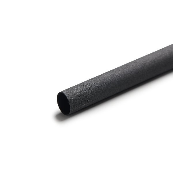 EURO STRAWS - Prírodná minerálna slamka Basic 6x210, Charcoal Black, 250ks